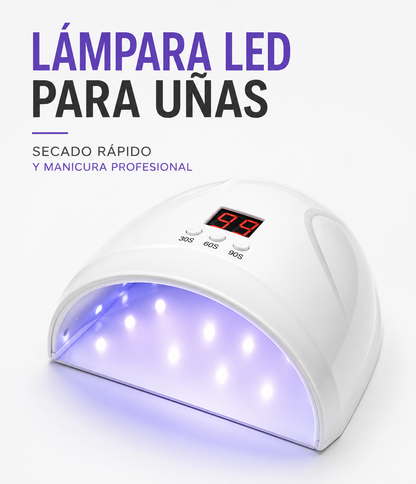 Lámpara LED para Uñas | Secado Rápido y Manicura Profesional