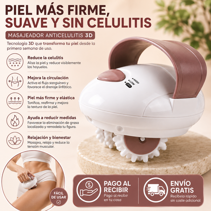 Masajeador Anticelulitis 3D | Piel Más Firme y Suave