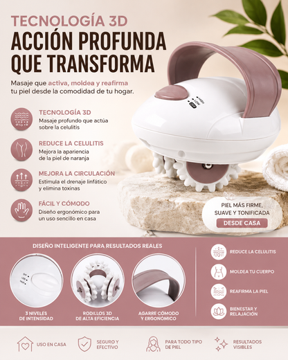 Masajeador Anticelulitis 3D | Piel Más Firme y Suave