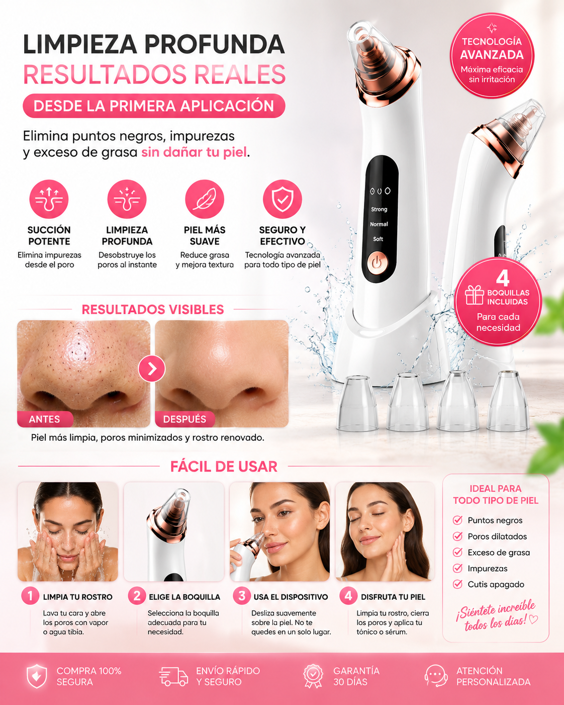 Adiós a los Puntos Negros | Limpieza Facial Profunda en Casa