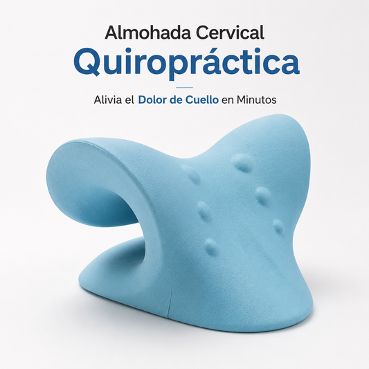 Almohada Cervical Quiropráctica | Alivia el Dolor de Cuello en Minutos